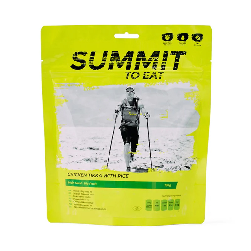Summit To Eat | Chicken Tikka with Rice | Frystorkad mat | 190g
