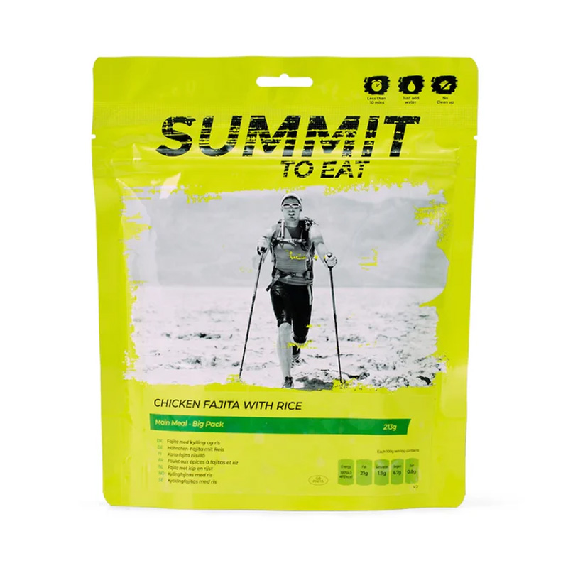 Summit To Eat | Chicken Fajita with Rice | Frystorkad mat | 213g