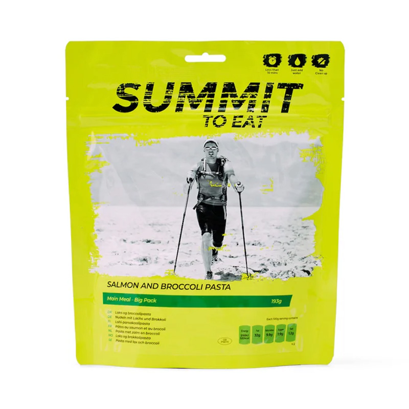 Summit To Eat | Salmon and Broccoli Pasta | Frystorkad mat | 193g