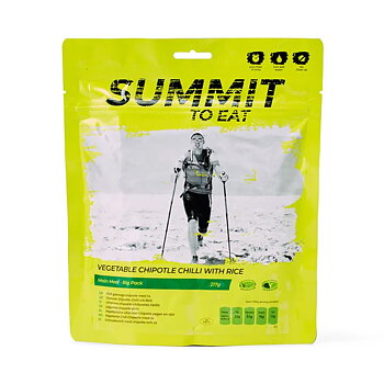 Summit To Eat | Gemüse-Chipotle-Chili mit Reis | Gefriergetrocknete Lebensmittel | 217g