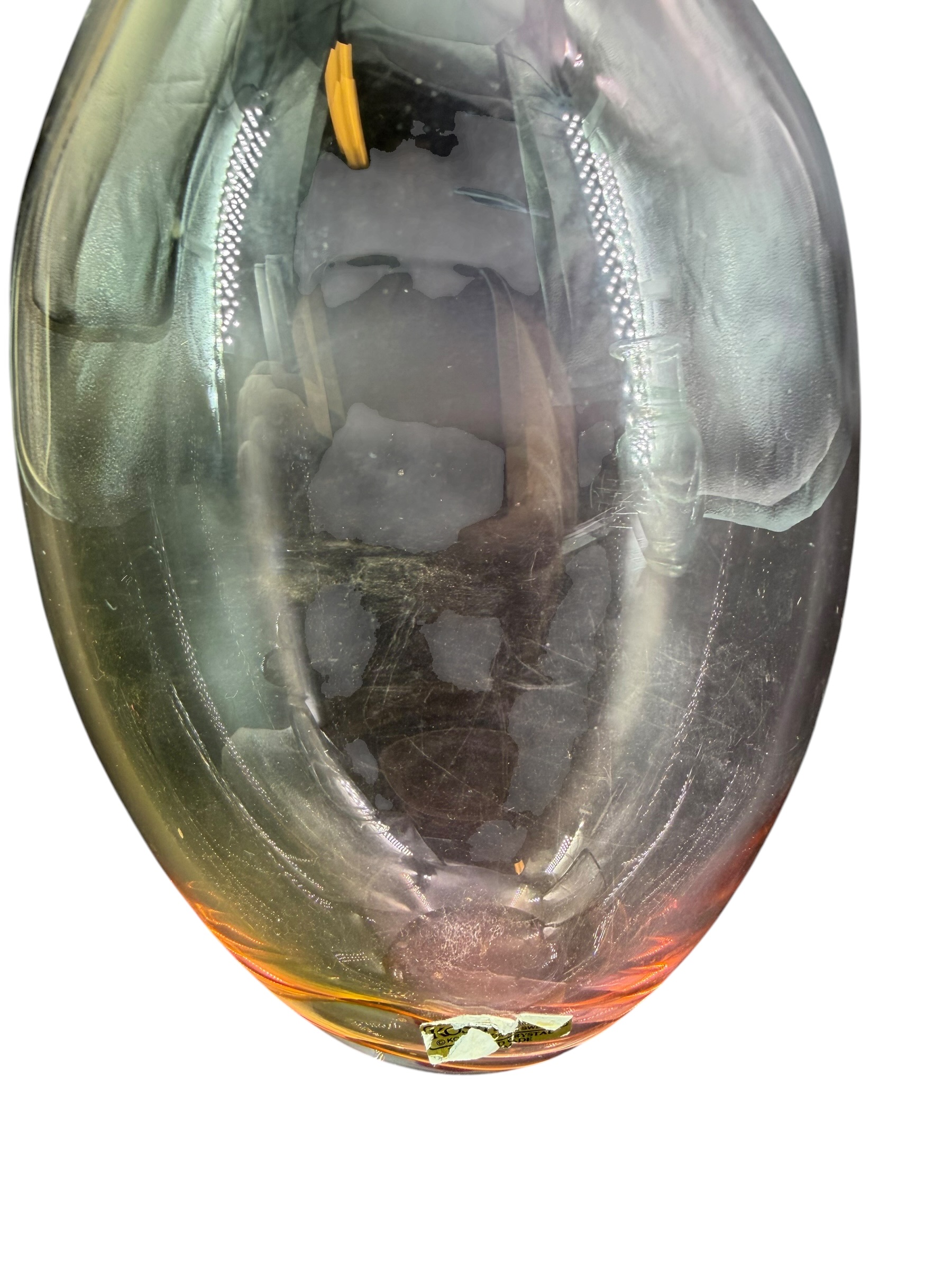 Kosta ”Fidji” Kjell Engman konstglas vas  - 5