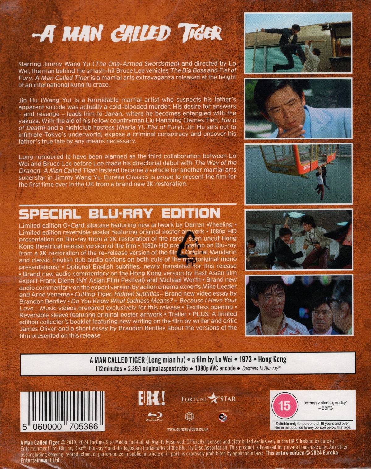 A Man Called Tiger (Limited Edition) (ej svensk text) (Blu-Ray) - 2