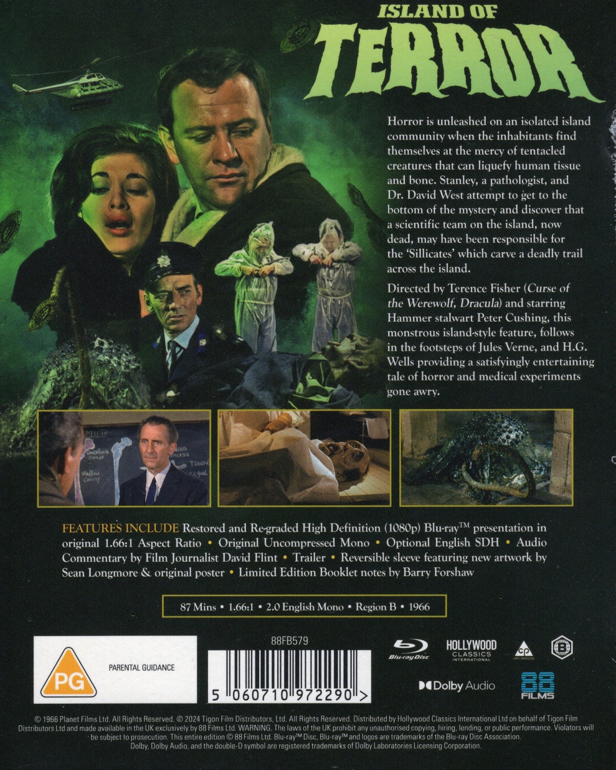 Island of Terror (Limited Edition) (ej svensk text) (Blu-ray) - 2
