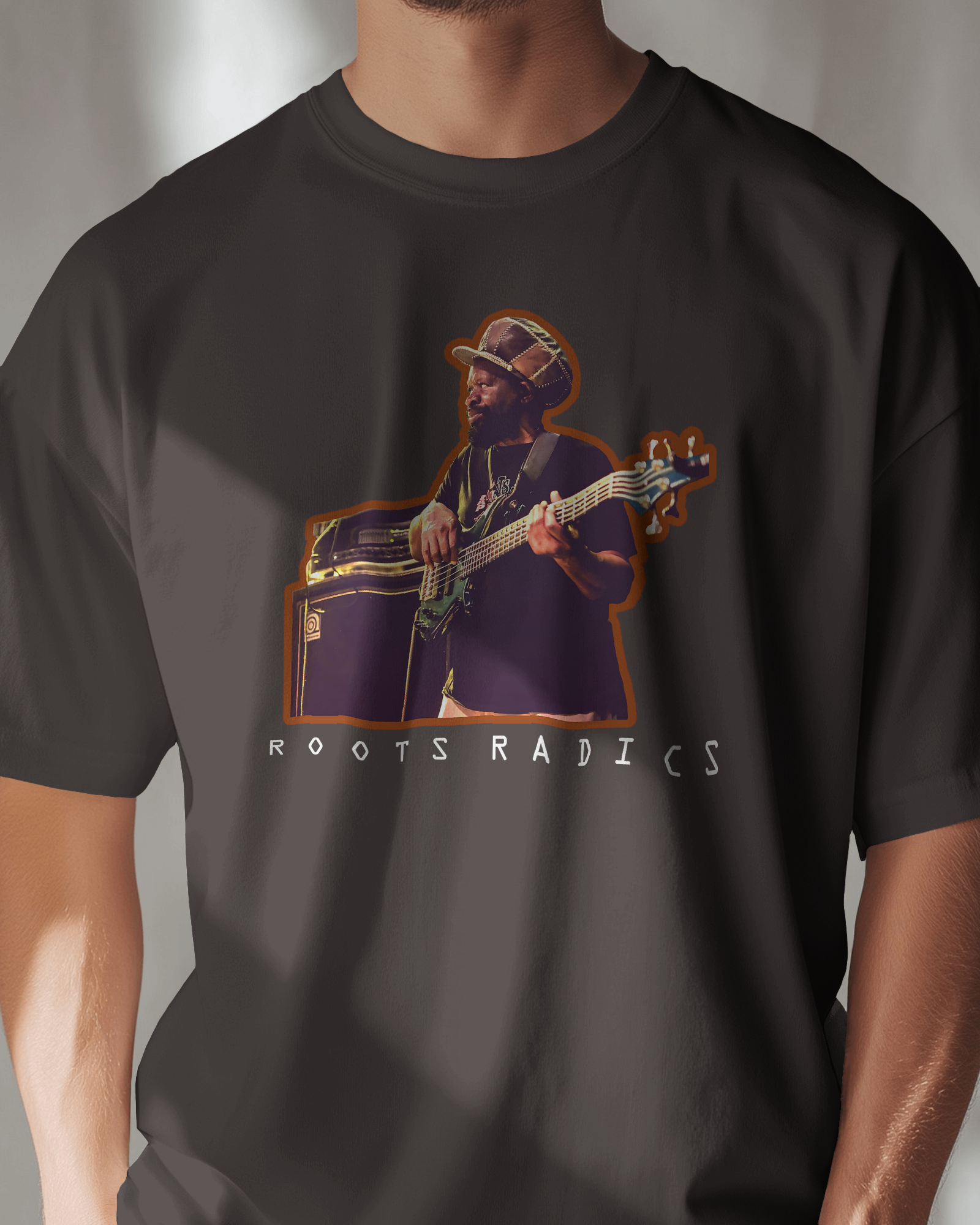 Roots Radics T-shirt Dark Chocolate