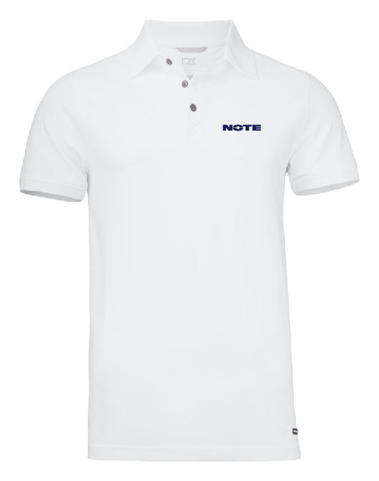 NOTE Polo navy/white MEN  - 3