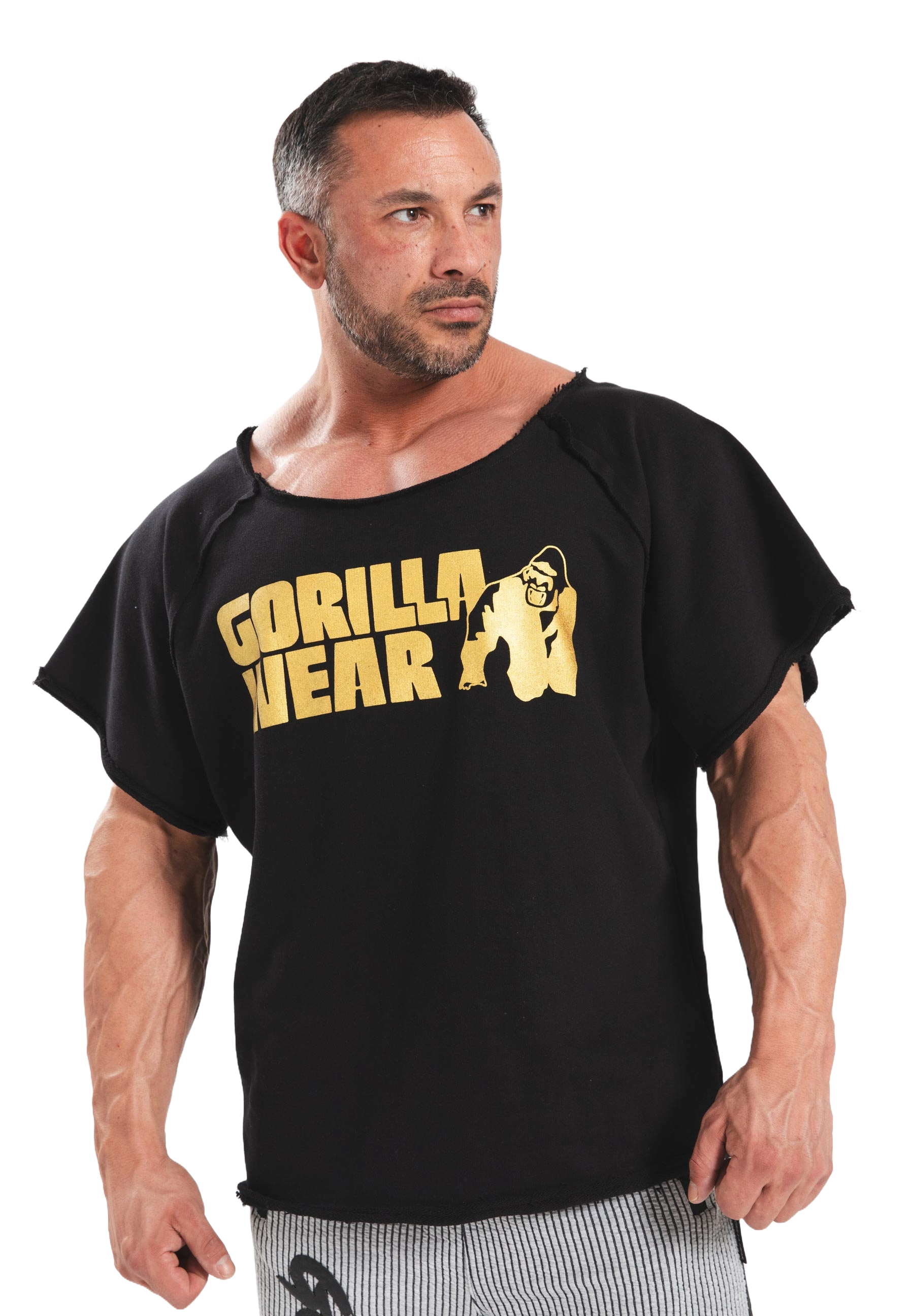 Classic Workout Top, black/gold