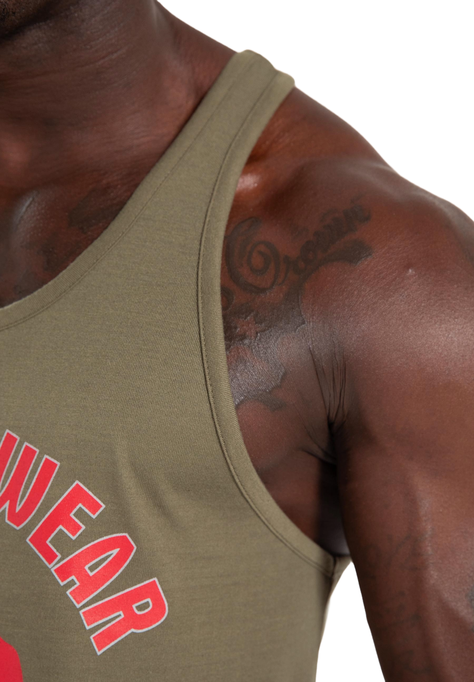 Lafayette Racerback Tank Top, army green - 9