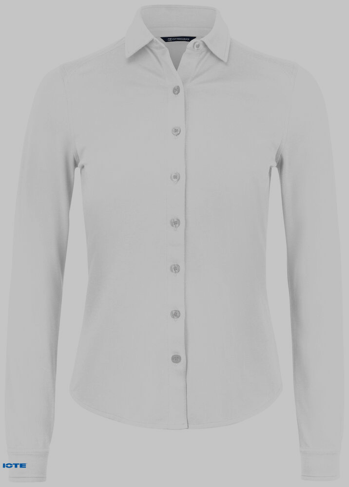 NOTE Shirt navy/white  Ladies - 3