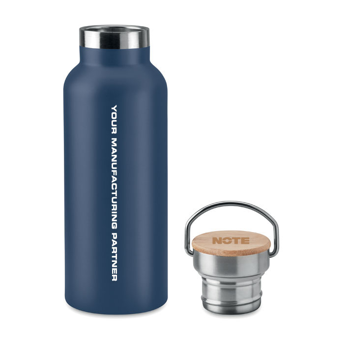 Double wall stainless steel insulating vacuum thermos