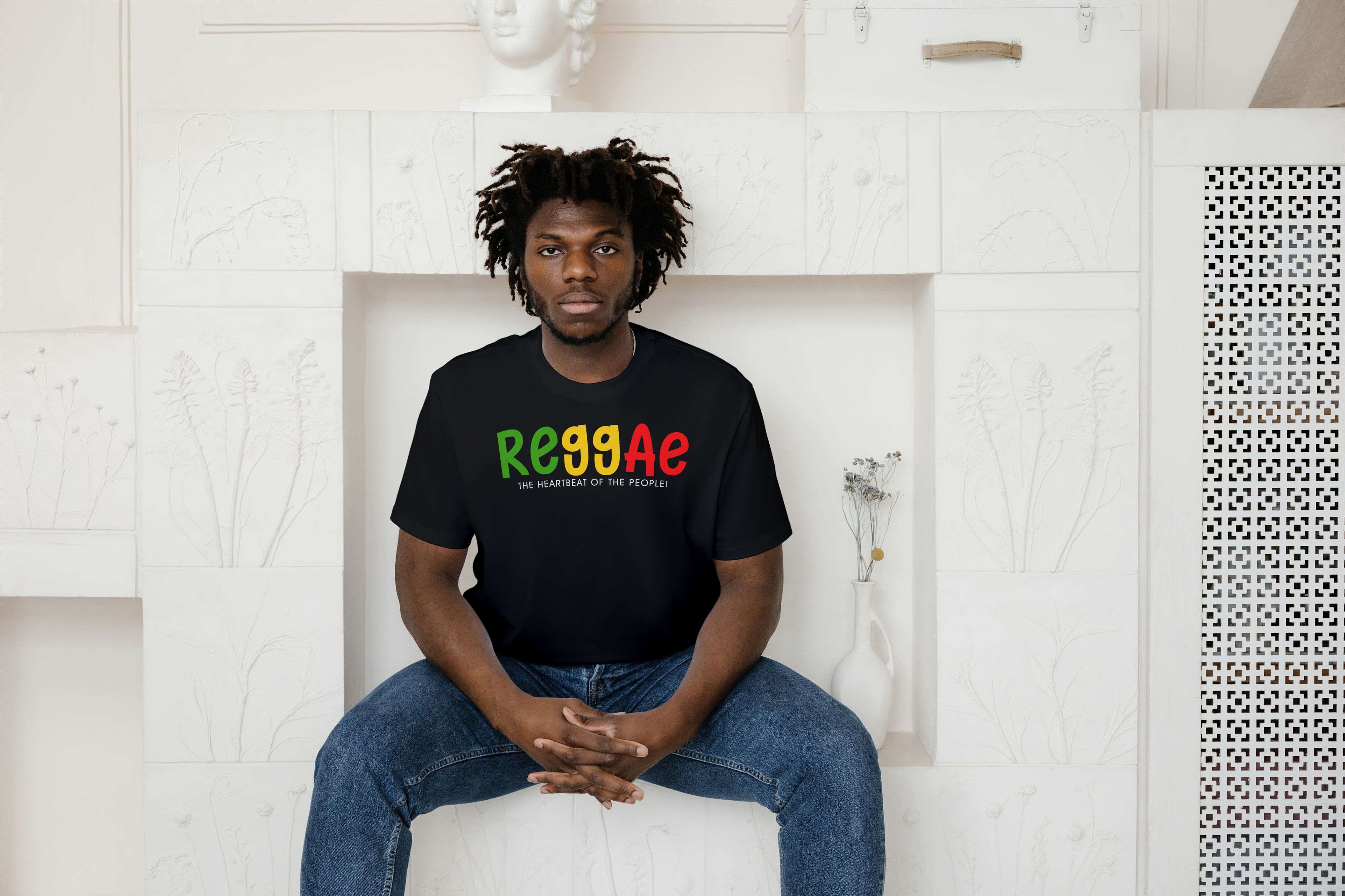 Reggae T-shirt Black