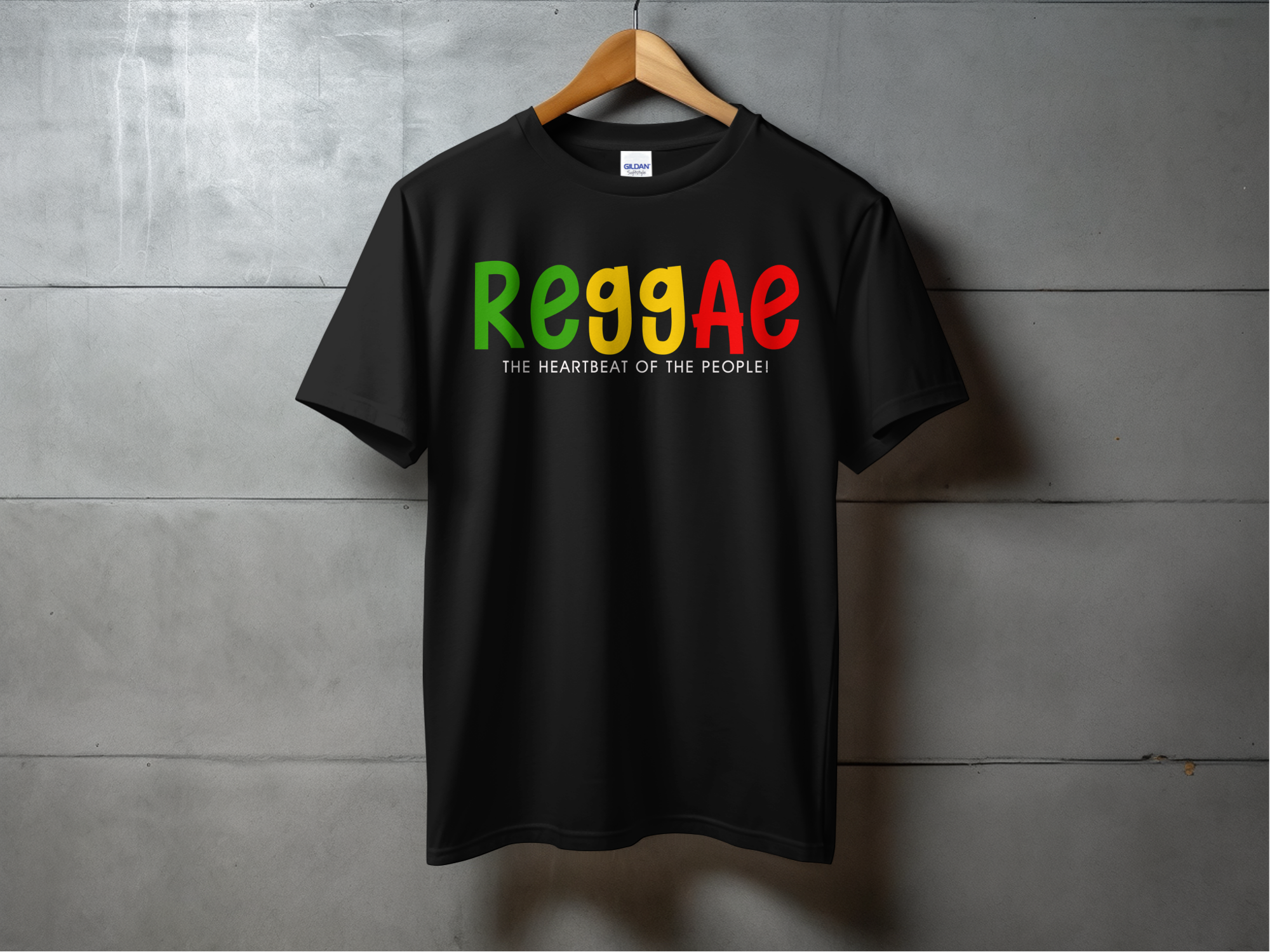 Reggae T-shirt Black