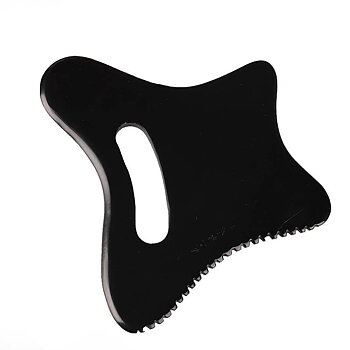BELO - STOR HÅNDLAGET GUA SHA 100% NATURLIG BLACK BIAN