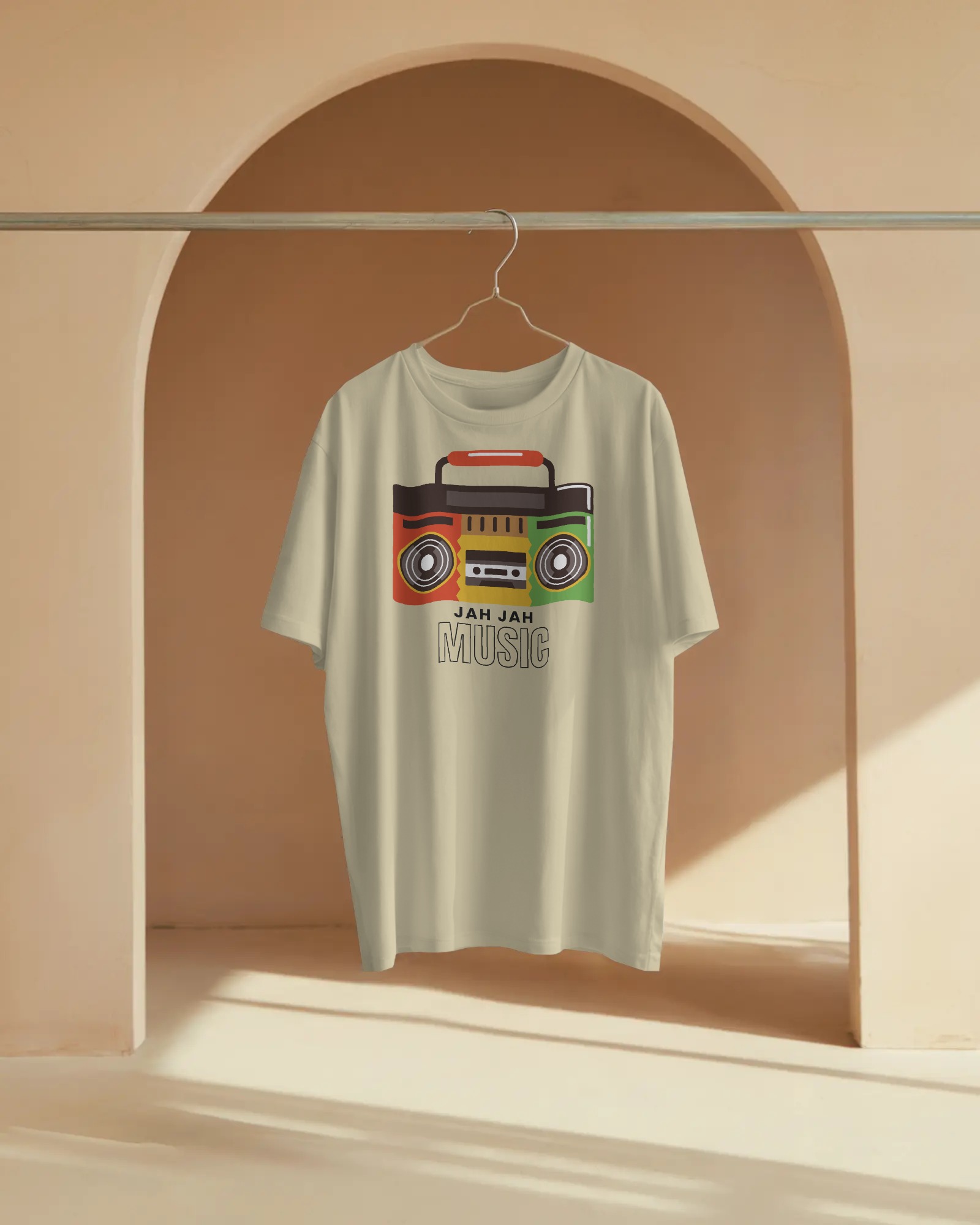Jah Jah Music T-shirt White - 2