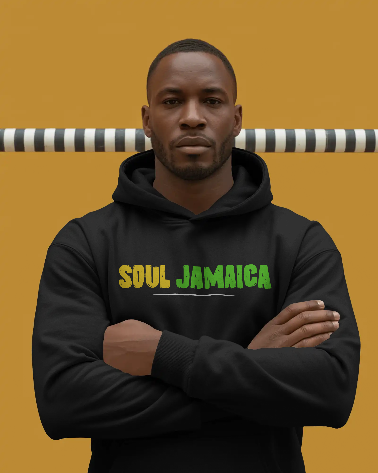 Soul Jamaica Hoodie Black 