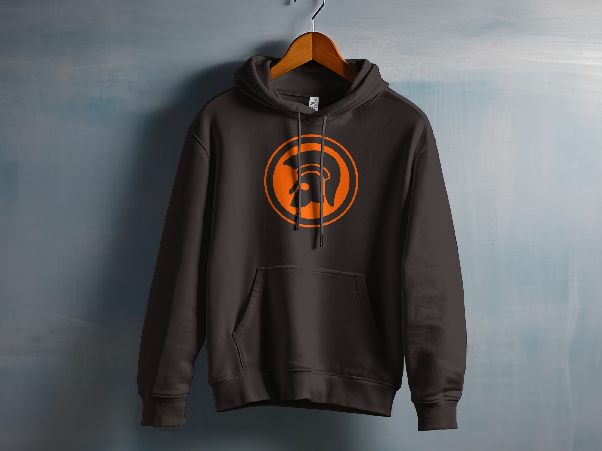 Trojan Hoodie Dark Chocolate