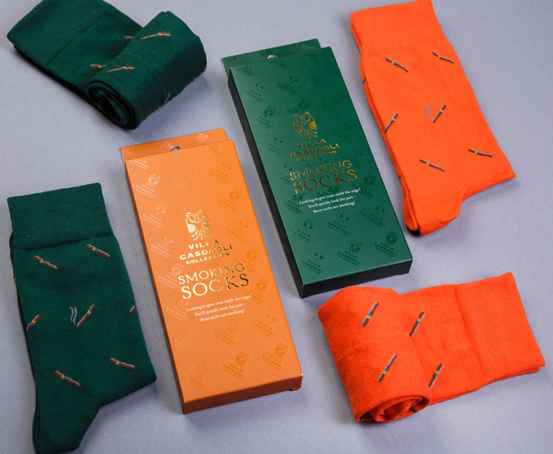 Casdagli Cigar Socks - gröna korta strumpor (Mid-Calf) - 3