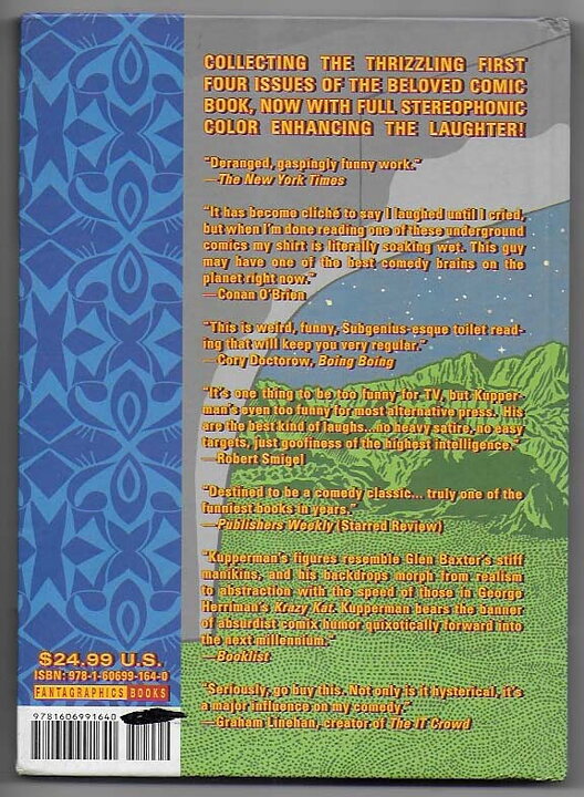 Tales Designed to Thrizzle Volume 1 HC VF Solblekt på ryggen Michael Kupperman