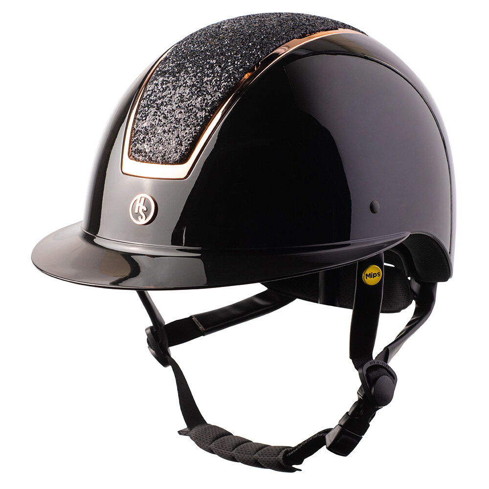 Ridhjälm Hansbo sport Vision Golden Chrome