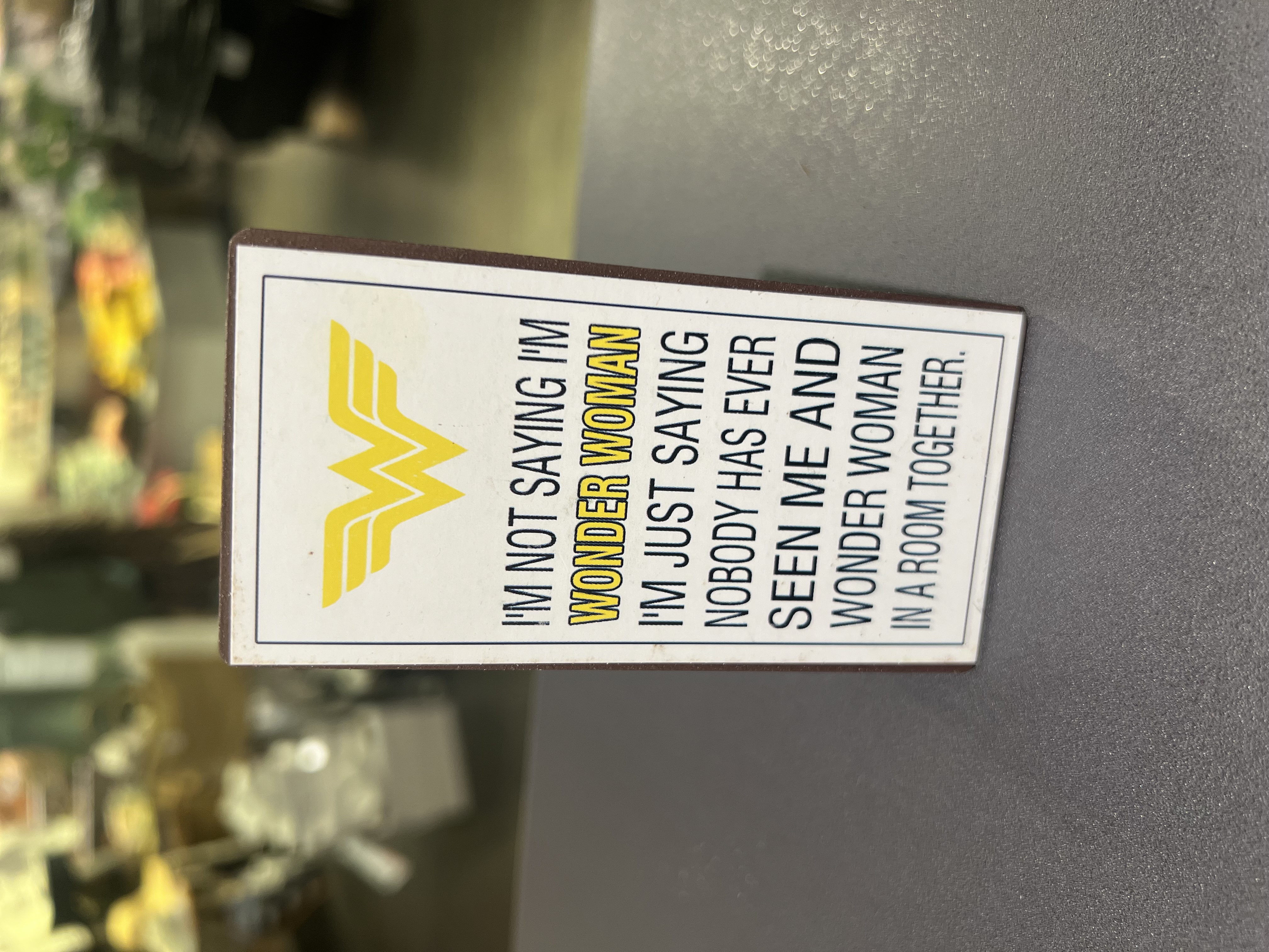 Kylskåpsmagnet / Wonderwoman