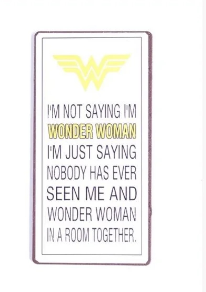 Kylskåpsmagnet / Wonderwoman