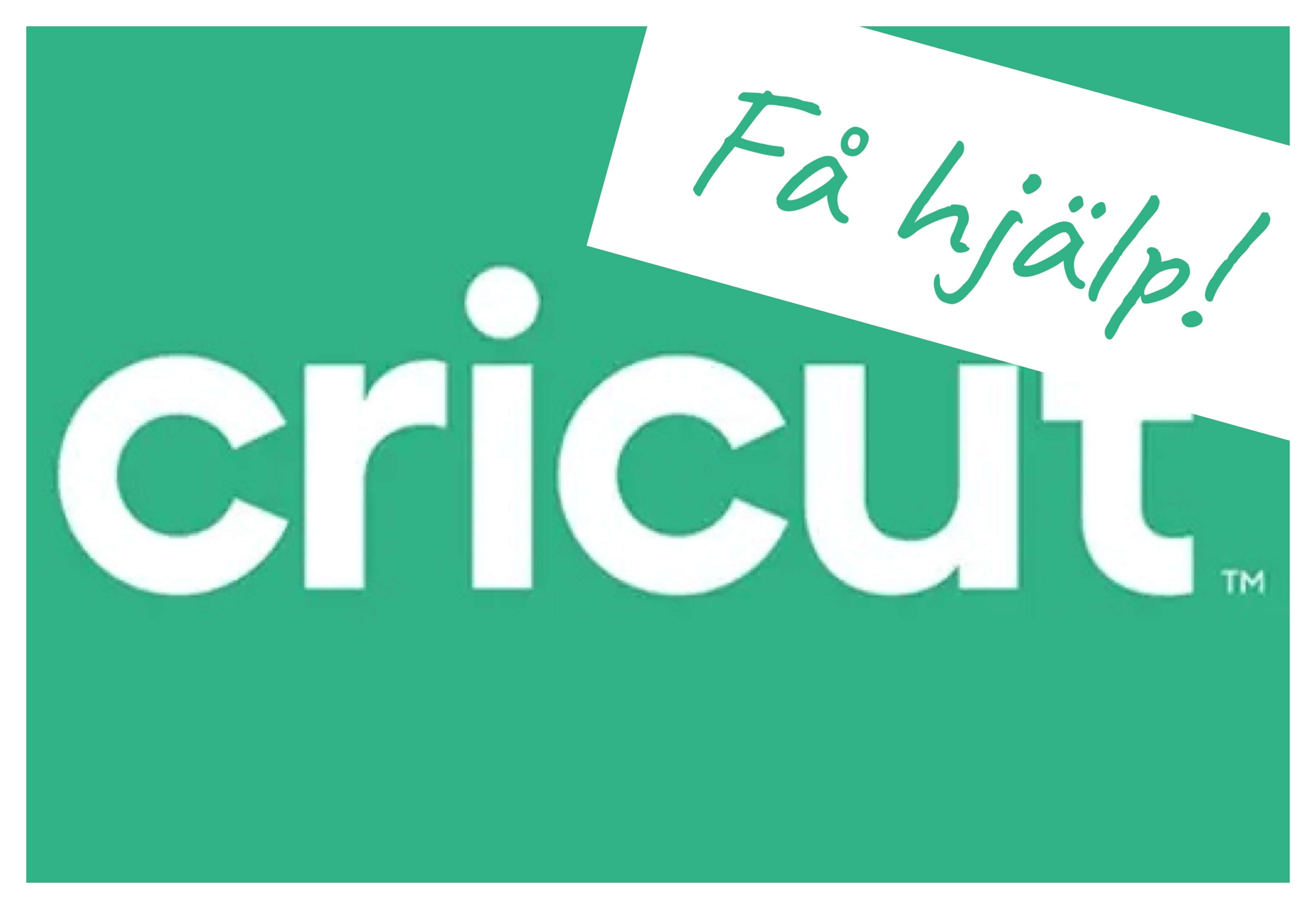 Cricut hjälp