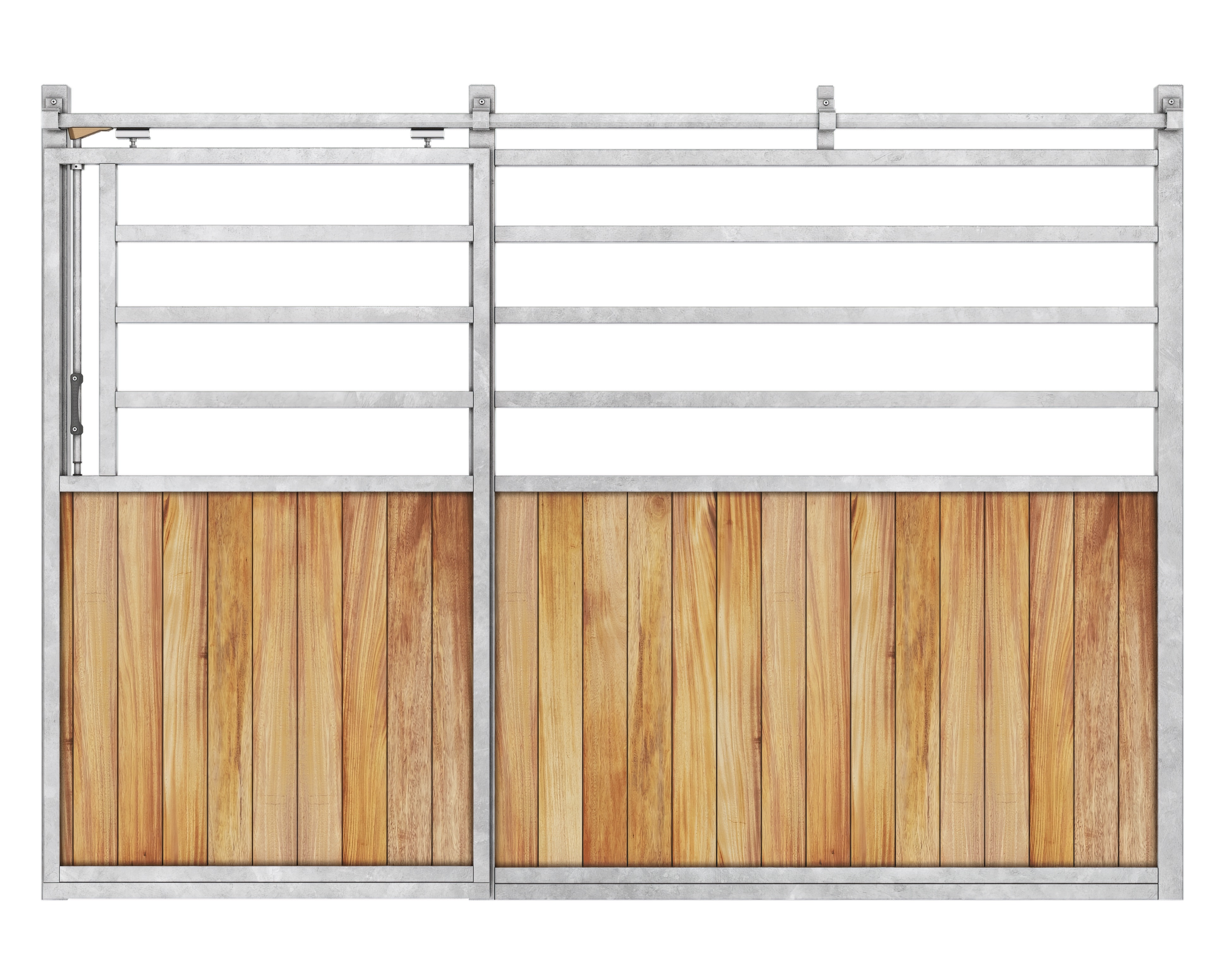 GRAZ 3,5 m hästboxfront i professionell stallmiljö