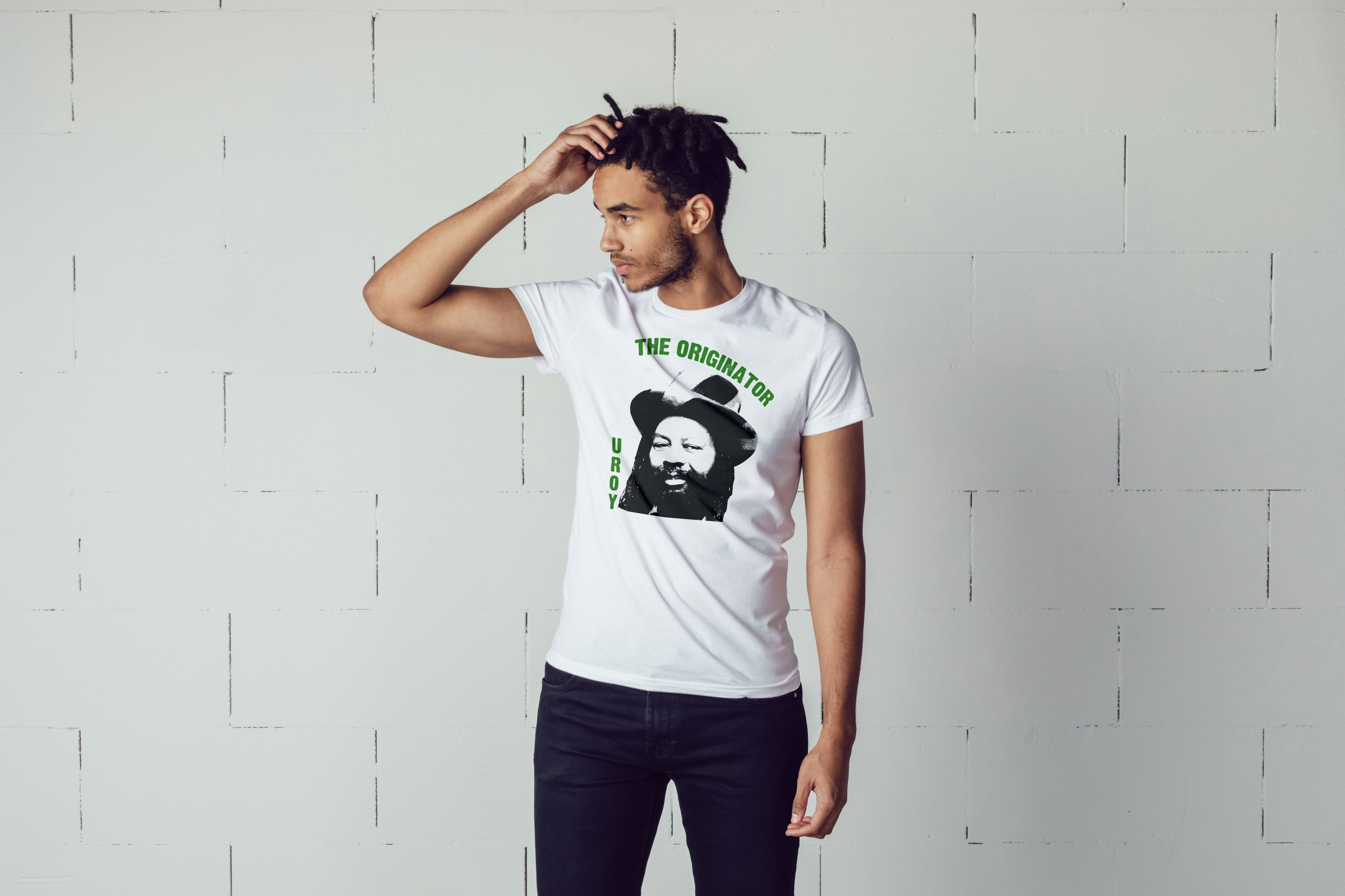 U Roy The Originator T-shirt White