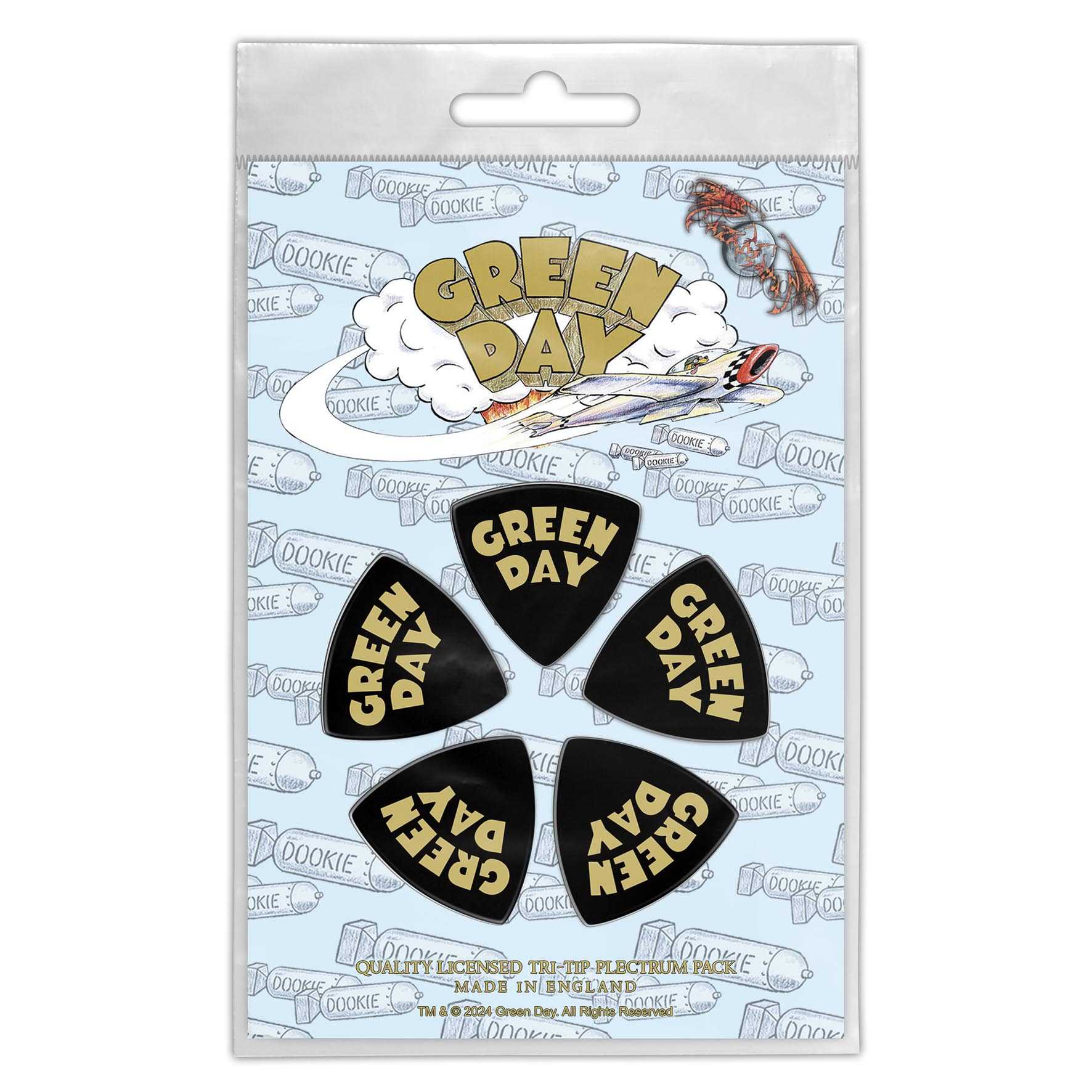 GREEN DAY PLECTRUM PACK: DOOKIE LOGO
