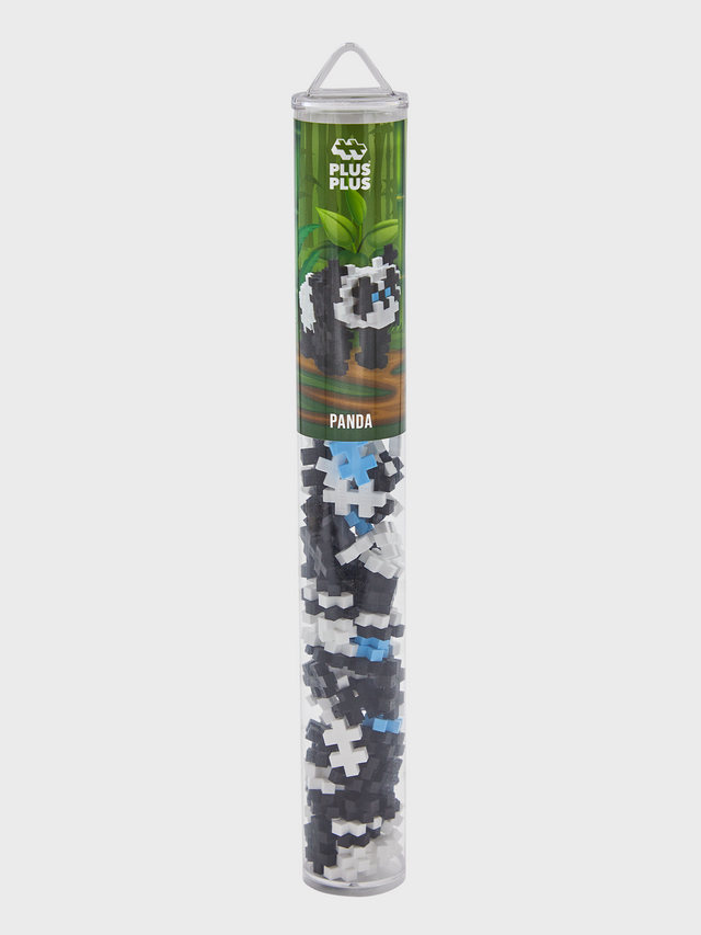 Plus-Plus Tube Panda, 100 pcs