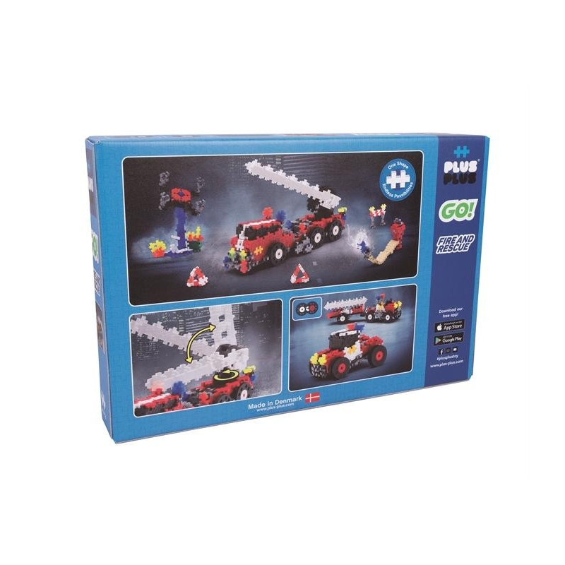 Plus-Plus Go! Fire and Rescue, 500 Pcs - 4