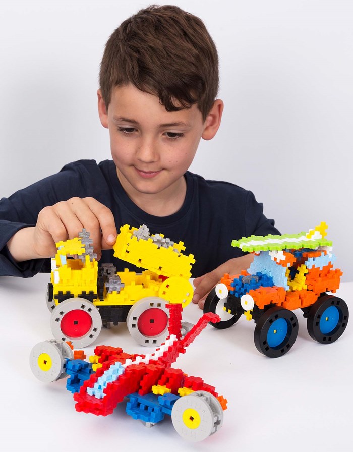 Plus-Plus GO! Learn To Build Vehicles, 800 pcs - 3
