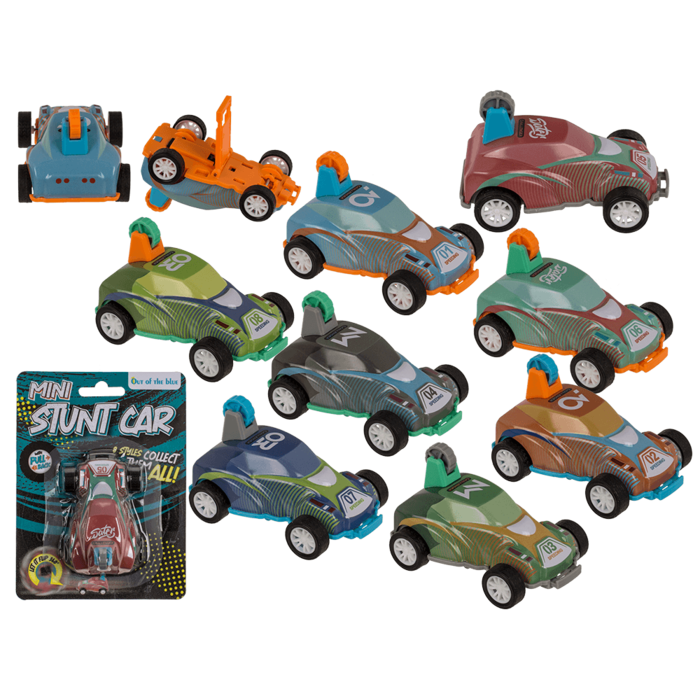 Mini stunt car with pull back - 2
