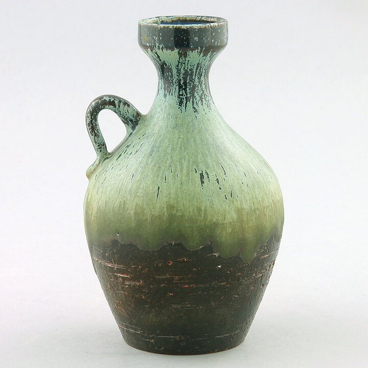 Sven Hofverberg (1960s) Unique Green Vase 12 cm