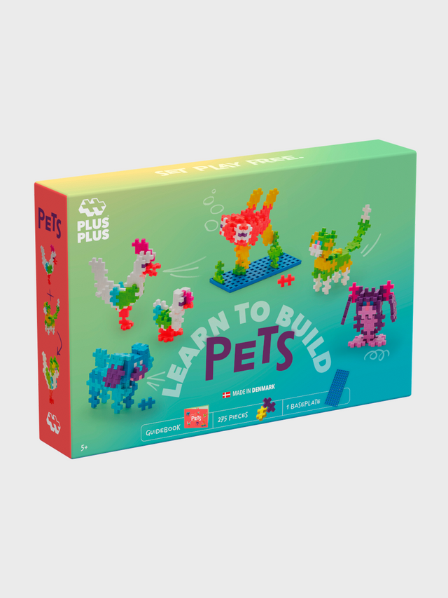 Box Plus-Plus Learn to build, Husdjur, 275 pcs