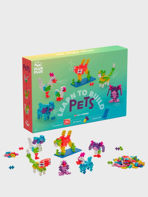 Box Plus-Plus Learn to build, Husdjur, 275 pcs - 3
