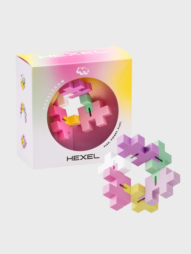 Plus-Plus HEXEL Bubblegum - 4