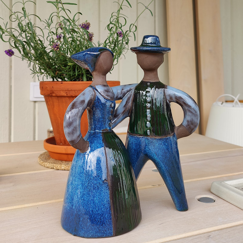 Dansande par figurin från Jie Keramik
