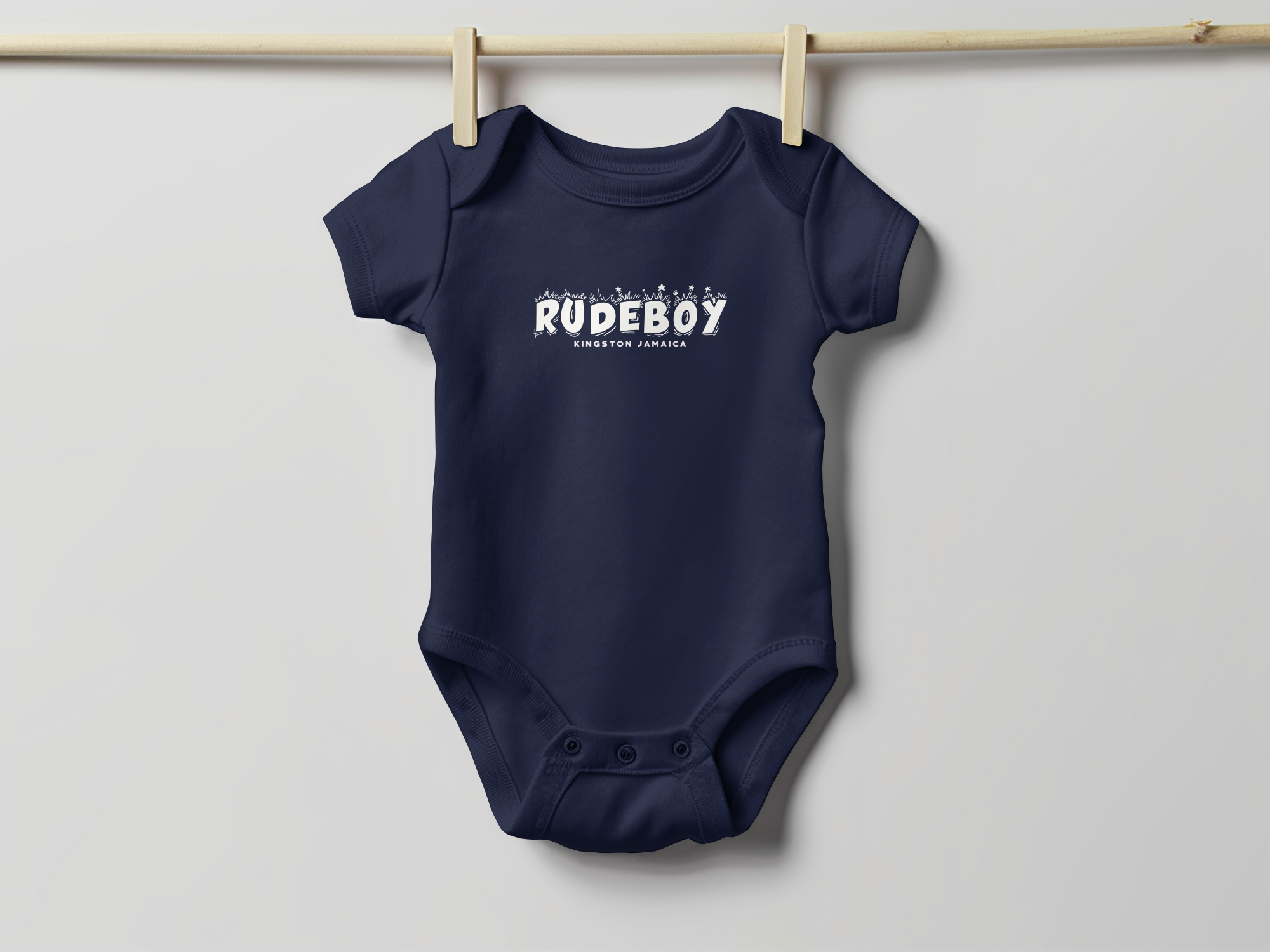 Rudeboy Bodysuit Navy
