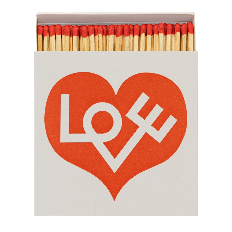 Tändsticksask Love by Alexander Girard