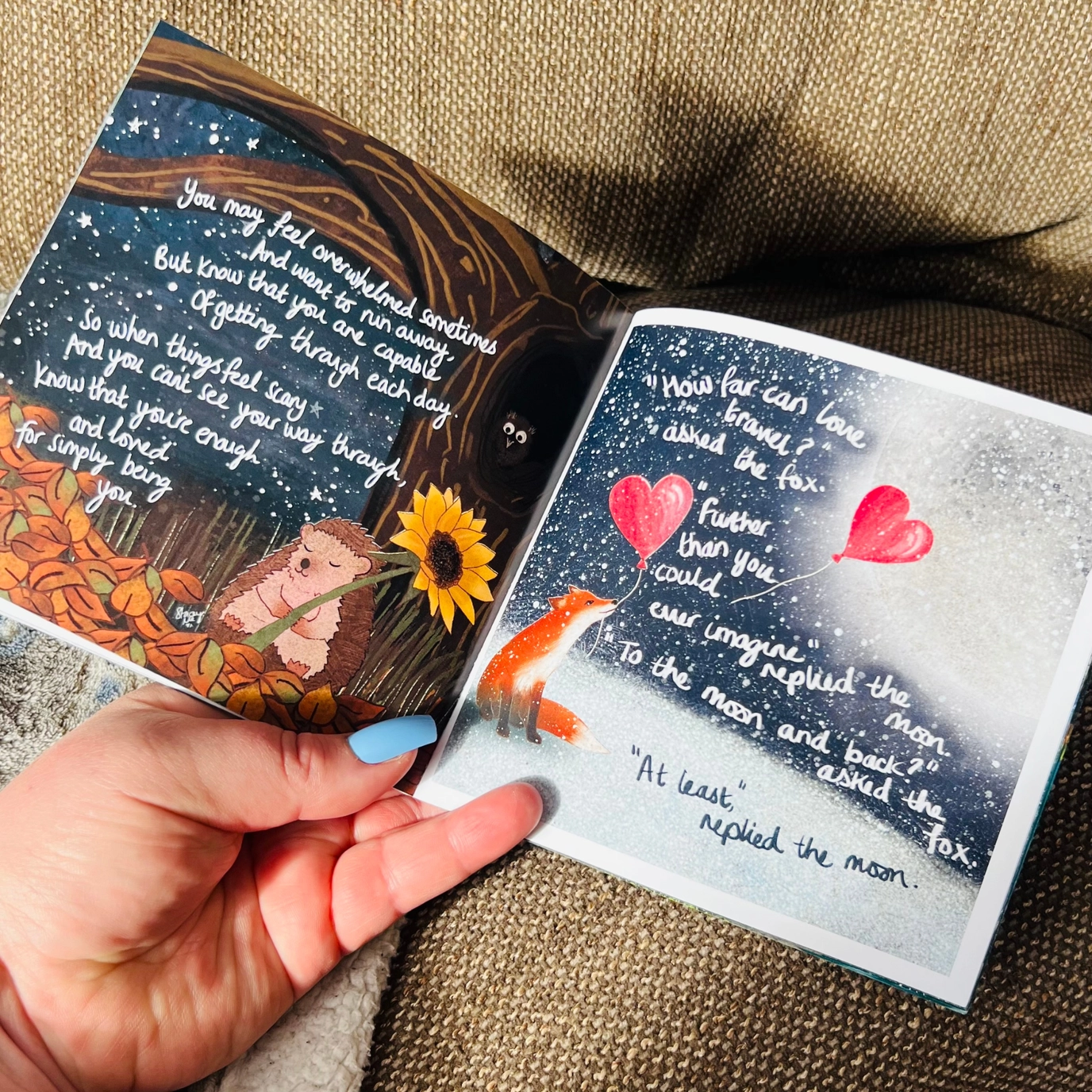 Minibok - A hug in a book - 2