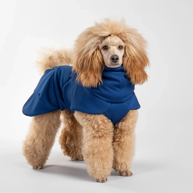 PAIKKA Drying Coat Kuivausmantteli 2Go - Navy - 25cm - 5