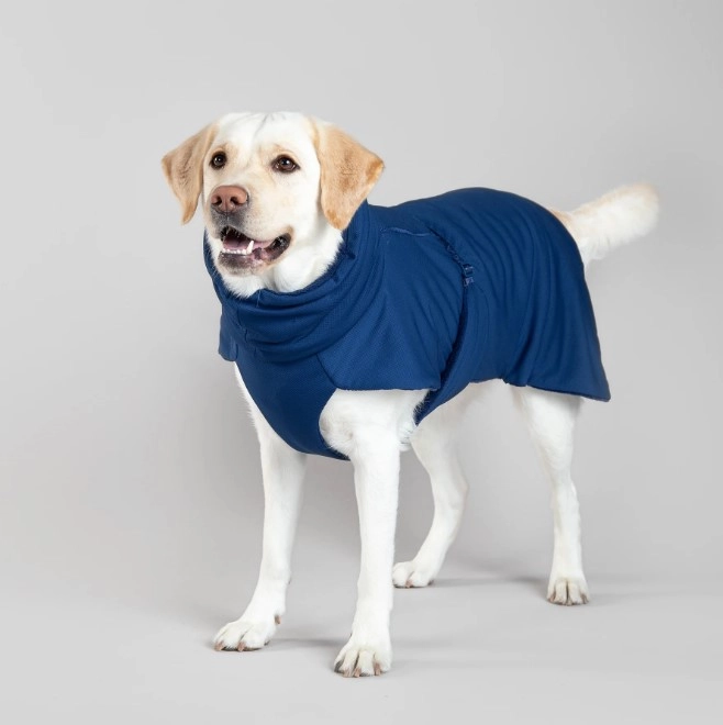 PAIKKA Drying Coat Kuivausmantteli 2Go - Navy - 25cm - 6