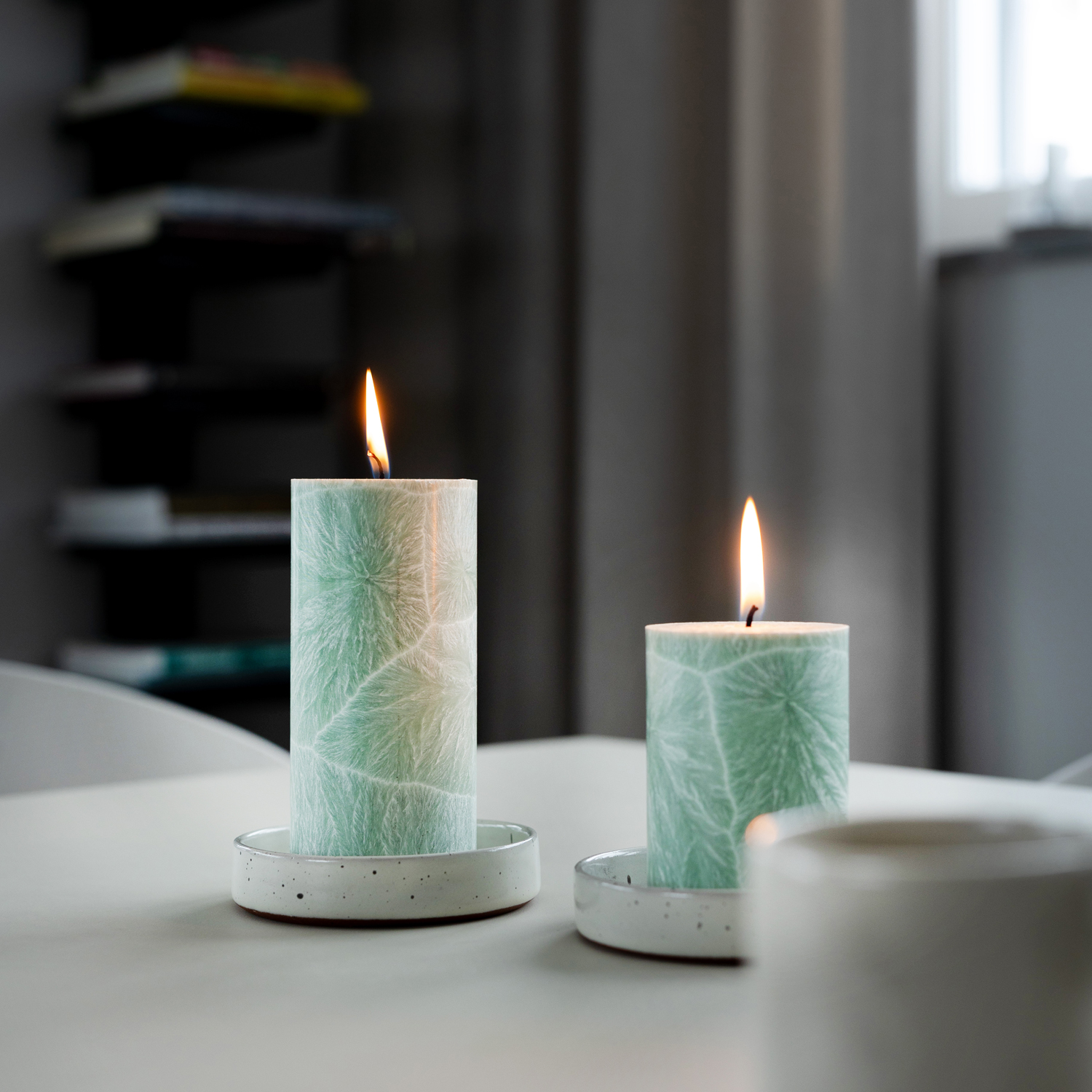 Shea pillar candle 67x150 mm  Reed - 5