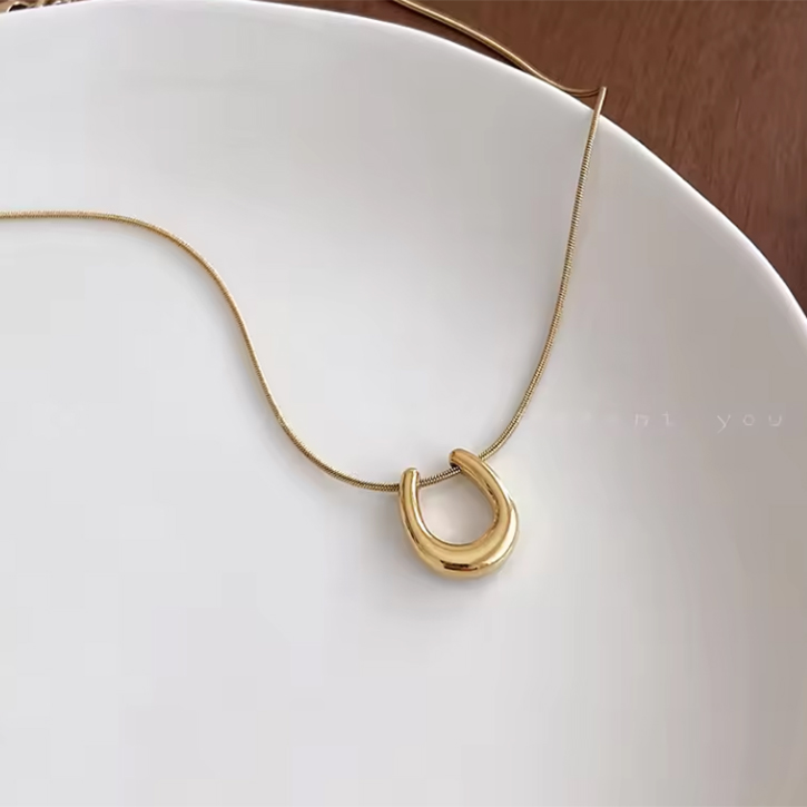 HALSBAND | Horseshoe - guld & silver - 3