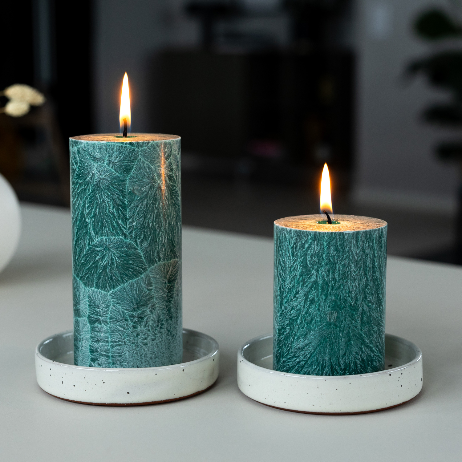Shea pillar candle 67x150 mm  Pine - 2