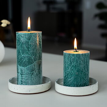 Shea pillar candle 67x150 mm  Pine