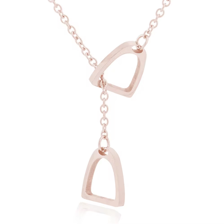 HALSBAND | Stirrup - guld, silver & rosé - 3