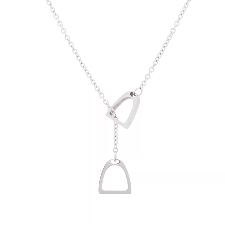 HALSBAND | Stirrup - guld, silver & rosé - 4