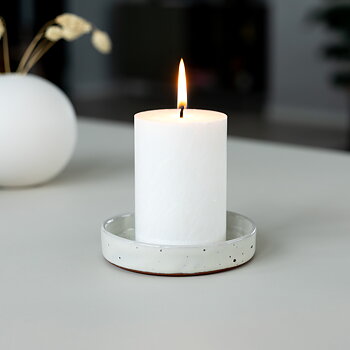 Shea pillar candle 67 x 100 mm  White