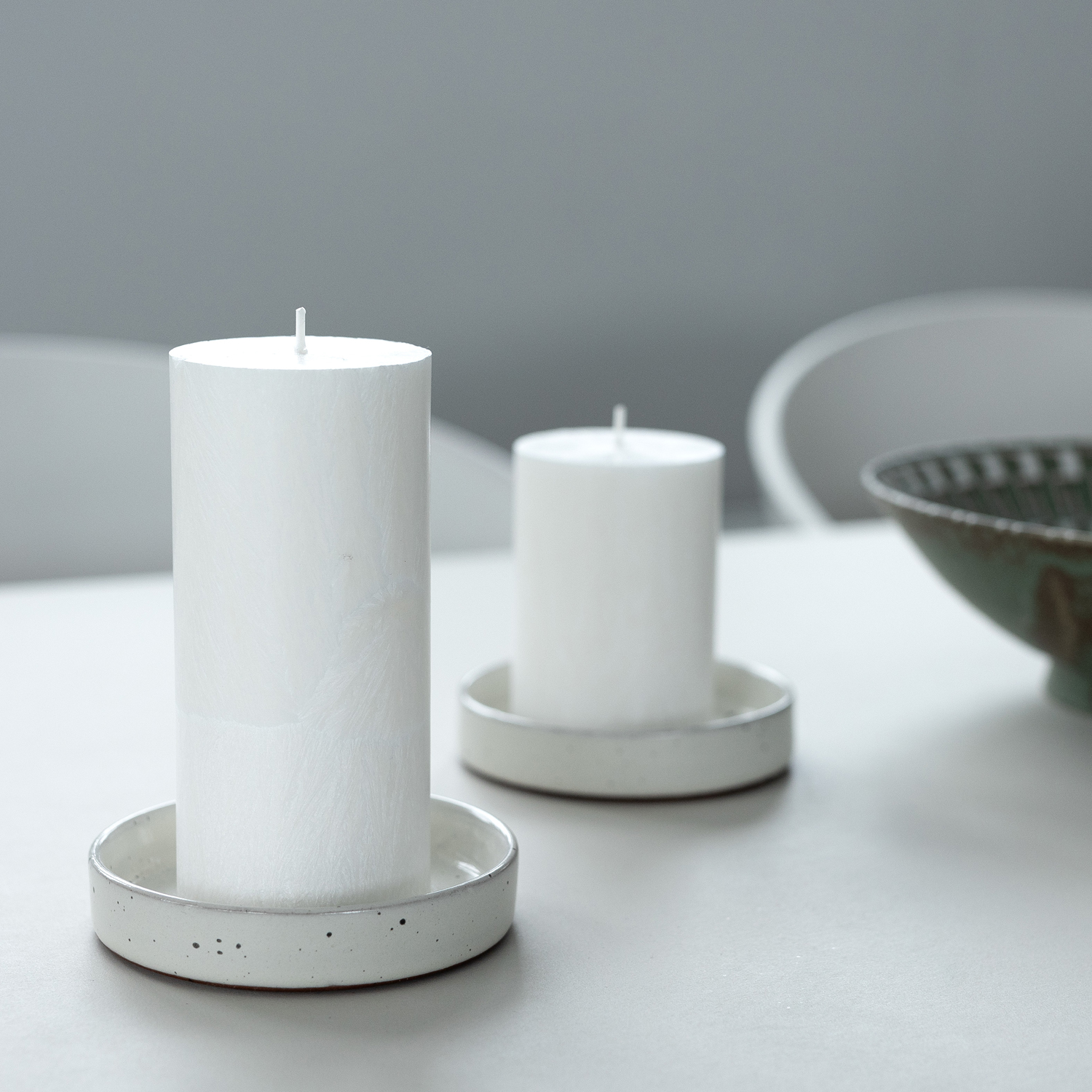 Shea pillar candle 67 x 100 mm  White - 7
